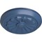 Ekena Millwork Olivia Ceiling Medallion (Fits Canopies up to 2 1/8"), Hand-Painted Americana, 7 7/8"OD x 1 1/8"P CM07OLAMF - alternate 4
